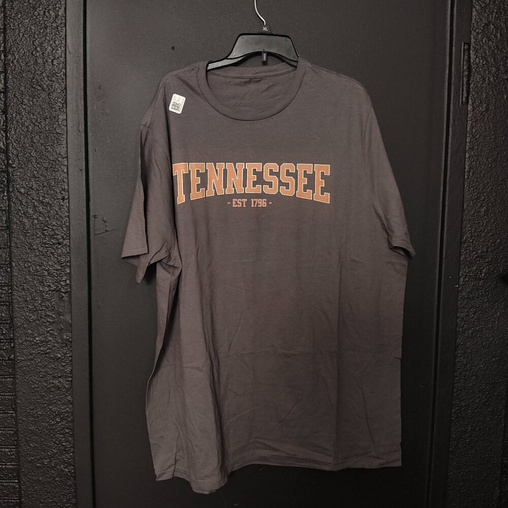 Tennessee EST 1796 Vintage Style T-Shirt - Brown/Gray - Size 2XL - NWT